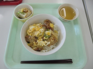 仙台麩の卵とじ丼