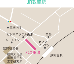 JR敦賀駅地図