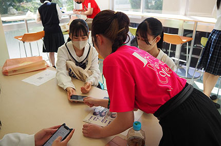 6月18日（日）オープンキャンパスの様子