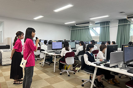7月15日（土）オープンキャンパスの様子