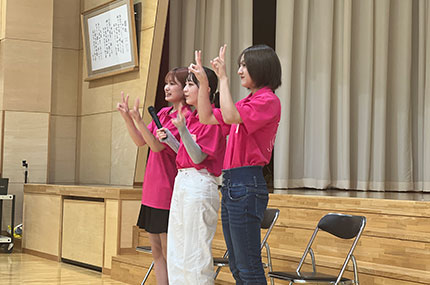 8月6日（日）オープンキャンパスの様子