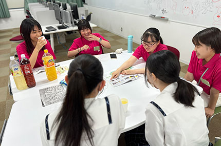 8月6日（日）オープンキャンパスの様子