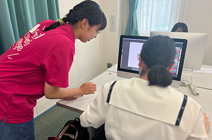 8月6日（日）オープンキャンパスの様子