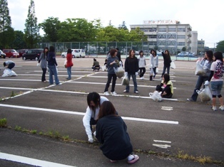 地域ボランティアの様子