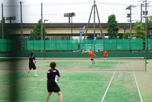 ソフトテニスの写真