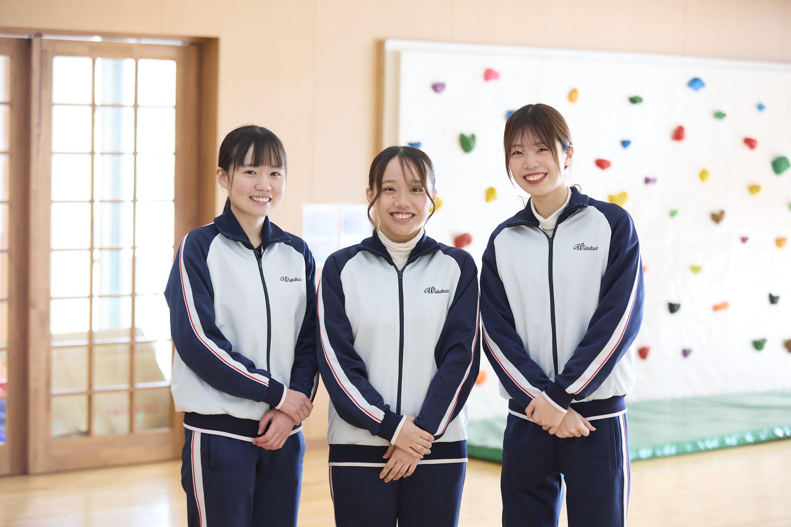 同じ園で働く仁短卒の先輩！