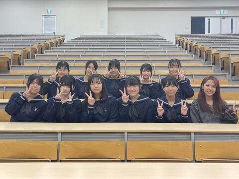 【キャンパス見学】鯖江高校1年生がキャンパス見学に来てくれました！