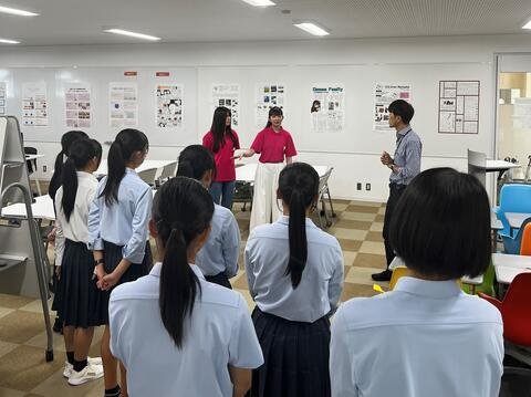 美方高校1年生がキャンパス見学に来てくれました！