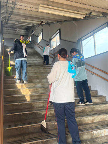 森田駅をきれいにしよう！－小さな活動から広がる地域交流－