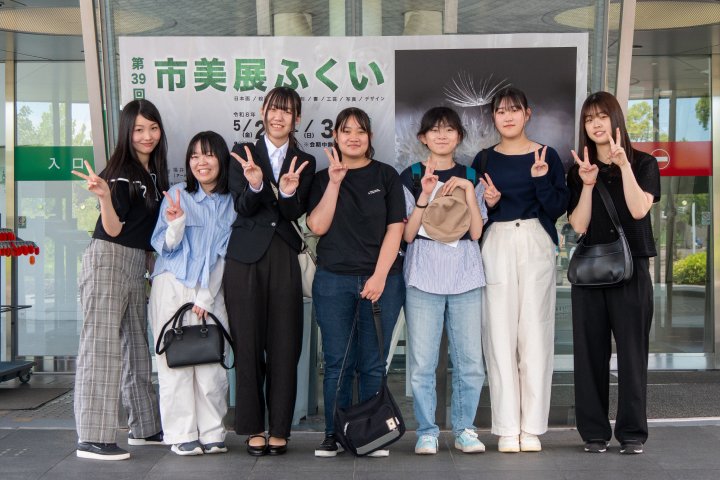 第39回「市美展ふくい」で2名が入賞、8名全員が入選！