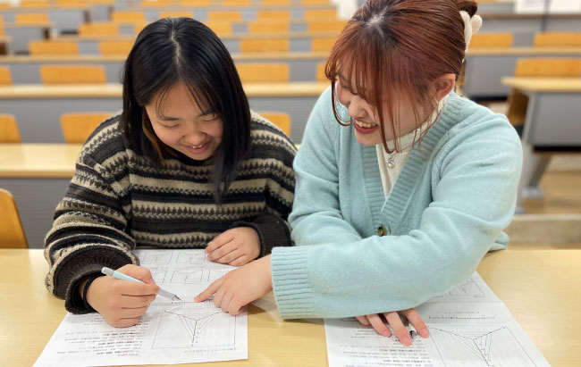 幼児教育学科 模擬授業の様子