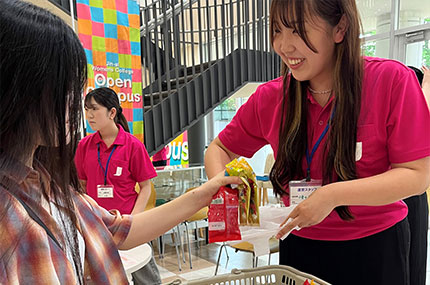 6月16日（日）オープンキャンパスの様子