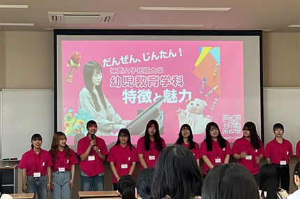 7月13日（土）オープンキャンパスの様子
