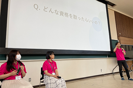 7月13日（土）オープンキャンパスの様子