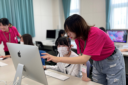 7月13日（土）オープンキャンパスの様子