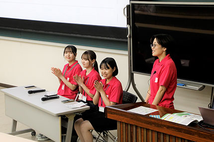 8月4日（日）オープンキャンパスの様子