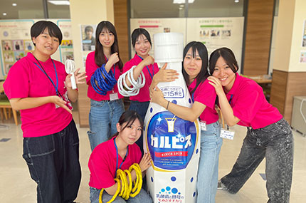 8月4日（日）オープンキャンパスの様子