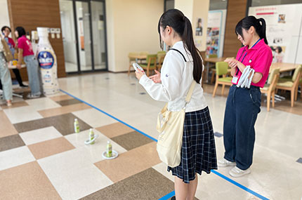 8月4日（日）オープンキャンパスの様子