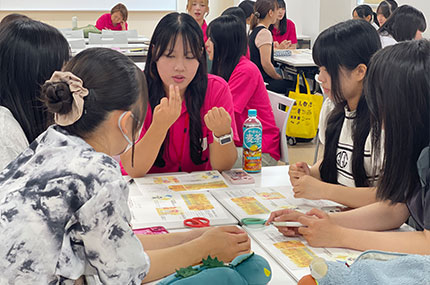 7月12日（土）オープンキャンパスの様子