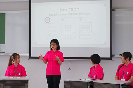 7月12日（土）オープンキャンパスの様子