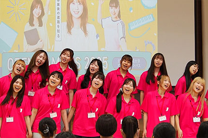 8月3日（日）オープンキャンパスの様子