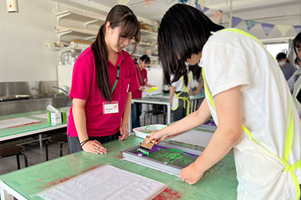 8月3日（日）オープンキャンパスの様子