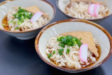 うどんを作りました
