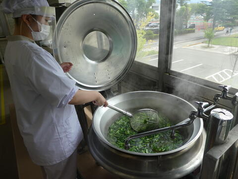 給食管理実習の前期の様子！！