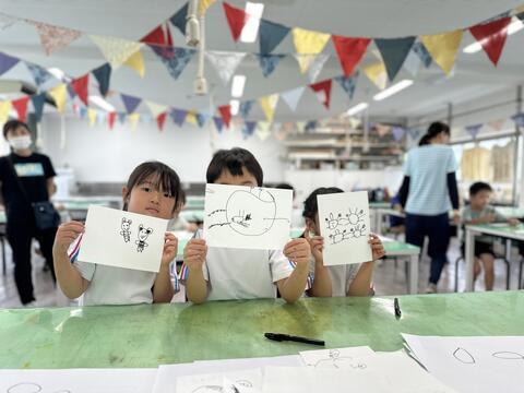 ようこそ、小さなアーティスト(◯＞ᗜ＜◯)ﾉ"
