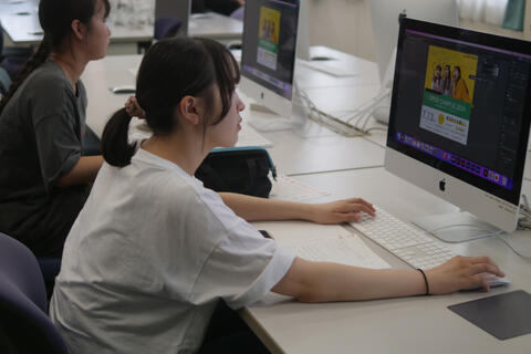 【授業紹介】「グラフィックデザインⅠ」