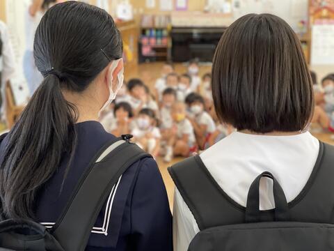 森田中学校2年生が職場見学に来てくださいました！
